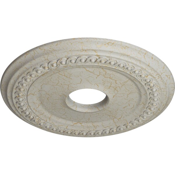 Classic Ceiling Medallion (Fits Canopies Up To 12 3/4), 18 5/8OD 4ID X 1 1/8P